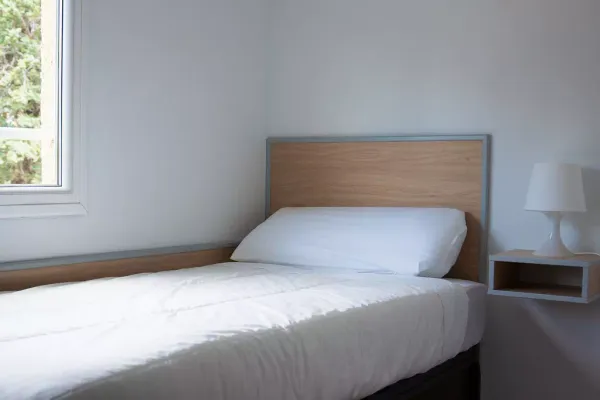 Habitación de la comunidad terapéutica