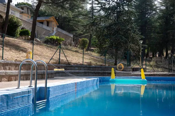 Piscina de la comunidad terapéutica