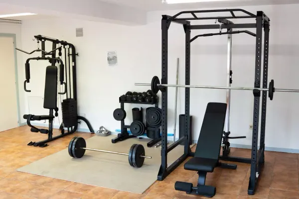 Gimnasio de la comunidad terapéutica